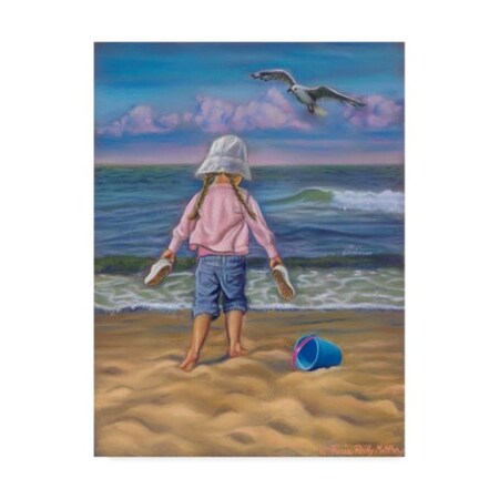 Trademark Fine Art Tricia Reilly-Matthews 'Almost Summer' Canvas Art, 14x19 ALI34005-C1419GG